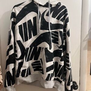 Nike Monochrome Graphic Hoodie